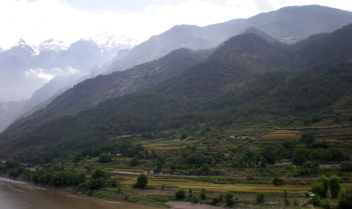 Berg i provinsen Yunnan.