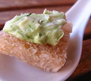 Ramslökssmör.